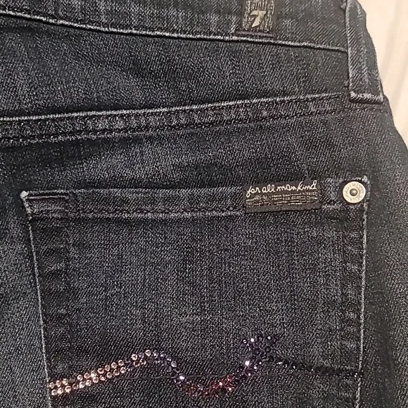 Pre-Owned 7 For All Mankind Junior Women's Jeans - Classic and Trendy-Size 26 - Picture 9 of 11